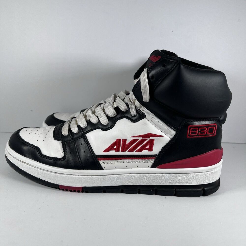 Avia 830 Retro Style Lace Up High Top Basketball Shoes Sneakers Men's Size 11.5 - Picture 3 of 8